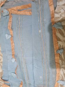 Sky Blue Kurta Set sharara se