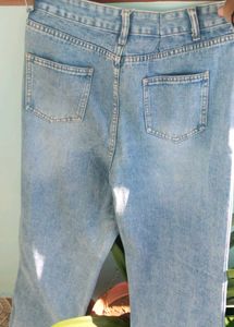 Light Wash Wide Leg Jeans