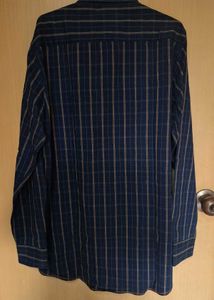 Stylish Blue Checkered Shirt