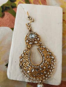 Gold Heart Pendant &amp; Earring Set no bargaining