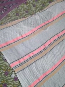 Striped V-Neck Tunic Top