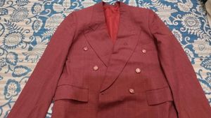 Maroon korean coat