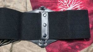 Fashionable Black Corset Belt