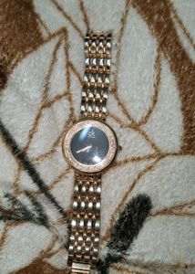 CK Women's Two-Tone Bracelet Watch