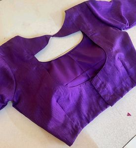 padded blouse with 9 inch sleeve (4 colour availab