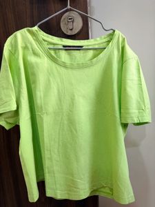 lime green boxy T-Shirt