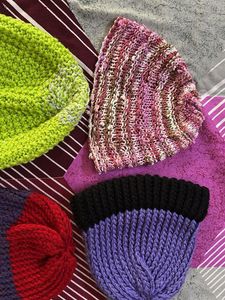 Colorful Knit Beanies