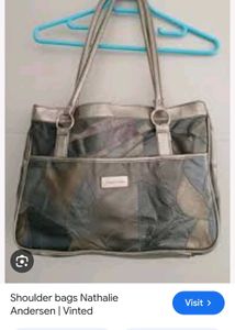 Stylish Patchwork Shoulder Bag