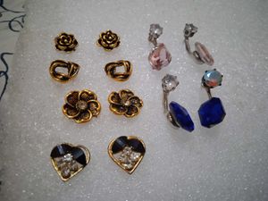 Assorted korean Fashion Earrings Set of 8