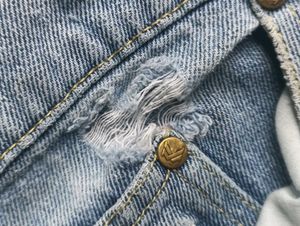 Karl kani Light Wash Relaxed Fit Jeans