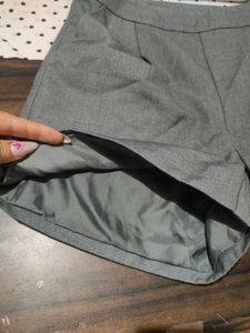 Classic Grey Tailored Shorts