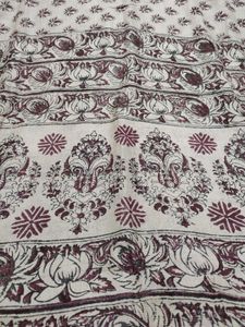 Beautiful Indian Block Print Fabric tussar