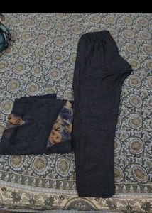 Floral frock with dubatta &amp; suit combo