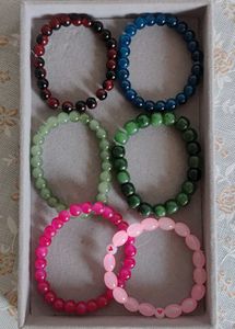 Jade Beaded Bracelets