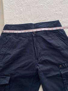 Men's Navy Blue Cargo Pants