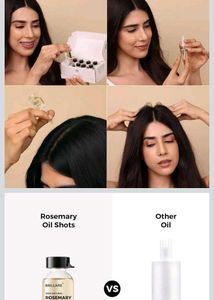 Brillare Rosemary Oil Shots for Hair Growth