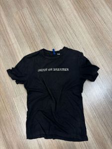 Black T-Shirt with "Dream or Dreamer"