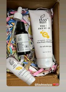 Flay Beauty Vita C Face Wash &amp; Serum
