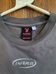 Playboy Graphic Crop Top