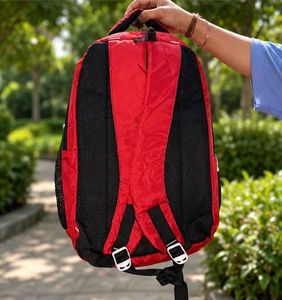 Red Safari Backpack