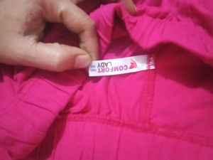 Vibrant Pink Cropped Pants