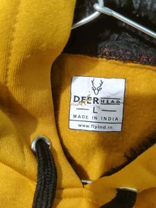 Stylish Mustard Hoodie