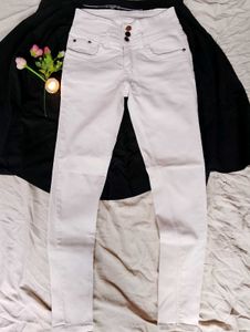 White Denim Jeans