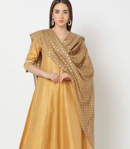 Golden  Dupatta