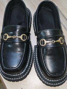 Littlebox - Platform Black Loafers