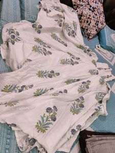 White off shoulder maxi dress