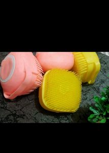 Silicone Body Scrubber Bath Brush PACK OF 2