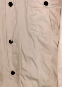 Pure White 🤍 Denim Jacket 🧥
