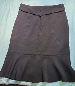 Classic Black A-line Skirt