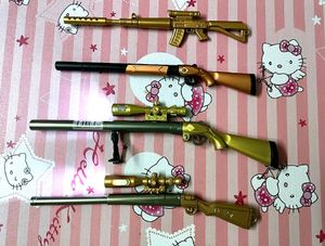 Gun Design Pens 4 Different Models