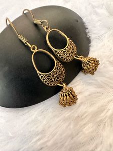 Boho Jhumka Earrings