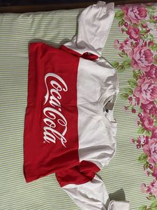 Coca-Cola Cropped Sweatshirt