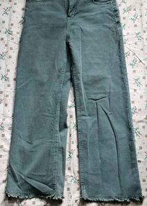 Wide Leg Denim Pants
