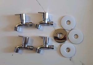 Stainless Steel Tap Set with Accessories