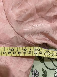Elegant Pink Brocade Top
