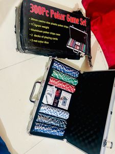 300pc Poker Game Set w/ Case