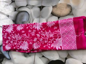 Anand Sarees - Pink Floral Print