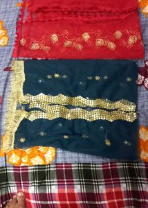 2 New Dupattas With Out Tag