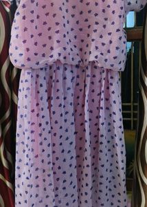Pretty Floral Midi Dress