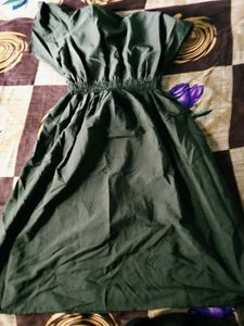 Chic Green Midi Dress