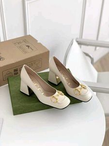 Gucci Cream Patent Leather Heels