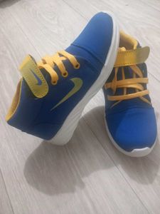 Blue &amp; Yellow Kids Sneakers
