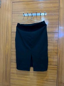 Classic Black Pencil Skirt