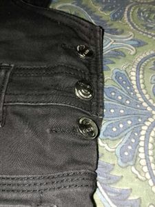 Black Denim Overalls