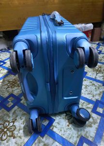 Durable Teal Travel Suitcase