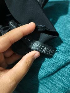 black net bra